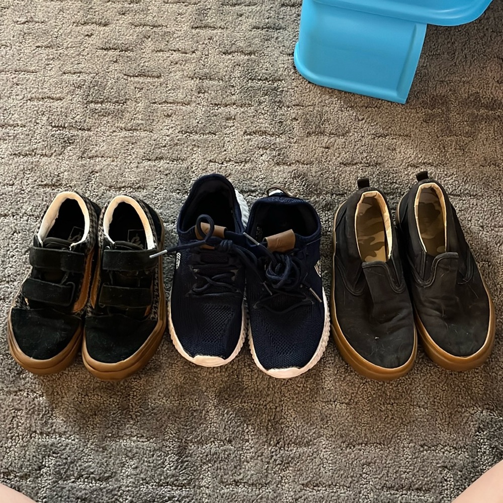 Bundle of boys shoes